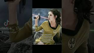 Princess Leia Joins Captain Kirk on the Starship Enterprise [upl. by Nauqad592]