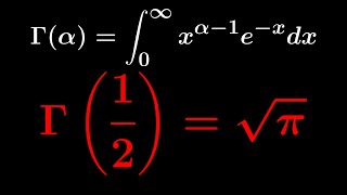 The Gamma Function and 12 [upl. by Hamilah]