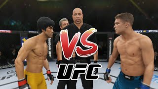 Bruce Lee vs AL Iaquinta K1  EA Sports UFC 4 [upl. by Alithia]