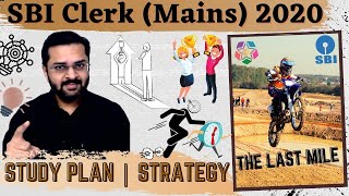 SBI Clerk Mains 2020  Study Plan  Strategy [upl. by Edmonds]