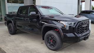 2024 Toyota Tundra TRD Pro in Midnight Black Metallic [upl. by Maurise598]