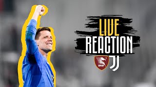 🔴 WATCH NOW SALERNITANA VS JUVENTUS  LIVE REACTION 💪⚪⚫ [upl. by Marriott]