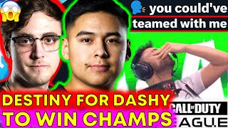 Shotzzy EXPLAINS Dashy World Champ Rostermania DRAMA 😤 [upl. by Kevon29]