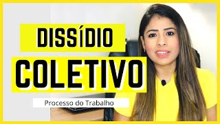 DISSÍDIO COLETIVO  Conceito  Classificação  Competência  Legitimidade [upl. by Kirst]