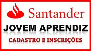 Jovem Aprendiz e Estágio no banco Santander [upl. by Acinat63]