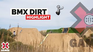 BMX Dirt HIGHLIGHTS  X Games 2022 [upl. by Basso]