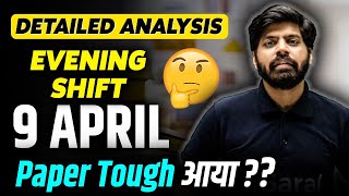 JEE Main 2024  9 April Morning Shift 2 Analysis in 2 mins  Paper Level Weightage Cutoff  eSaral [upl. by Ellednahc]