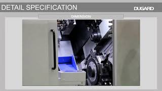 Hanwha STL42 Turrettype CNC Automatic Lathe [upl. by Ahsitniuq221]