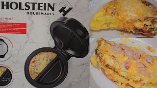 Were Making Quick amp Easy Omelets  Holstein Omelet Maker Review [upl. by Licht660]