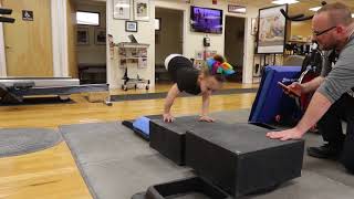 6 year old Paige a bilateral hemipelvectomy amputee doing CrossFit [upl. by Faludi]