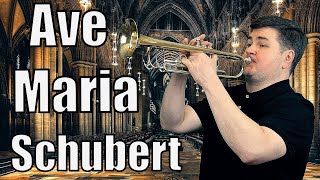 Ave Maria  Schubert Trumpet Cover [upl. by Aidam]