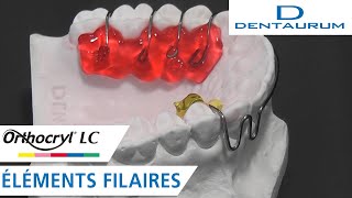 Orthocryl® LC – fixation des éléments filaires appareil dentaire [upl. by Cas]