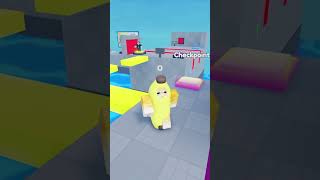 Bacon HELPS Banana Cat 🙀roblox shorts [upl. by Blessington]