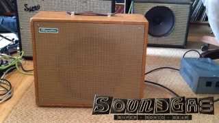 Magnatone Troubadour Deluxe Valve Amplifier Demo [upl. by Itsyrc]