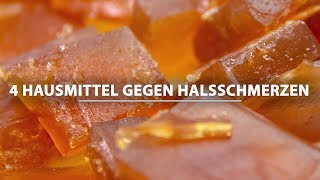 Hausmittel gegen Halsschmerzen 4 Rezepte für Lutschtabletten Fruchtgummis und Kaubonbons [upl. by Adamik684]