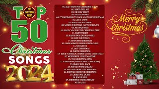 Top 50 Christmas Songs 2024 🎅🏻 Best Christmas Music Playlist 🎄 Christmas Carols 2024 [upl. by Kadner908]