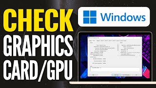 How to Check The GPU or Graphics Card for Errors in Windows  DxDiag Tool  Fix Your Display Card [upl. by Sapienza25]