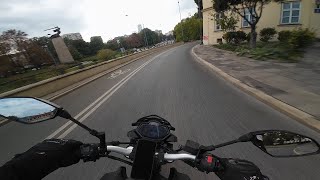 Yamaha MT125  Afternoon home ride from work [upl. by Lymn793]