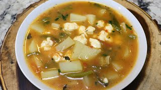 How to make Caldo Sopa de Papas con Queso Potato Soup Recipe shorts [upl. by Airbma315]