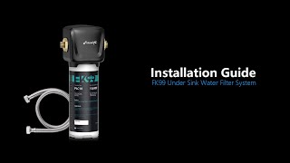 Frizzlife FK99 Under Sink Water Filter System  Installation Guide Video [upl. by Hung]