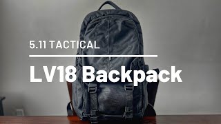 511 LV18 Backpack Review  this EPIC Gray Man EDC  CCW Pack is a hidden gem [upl. by Pitzer]