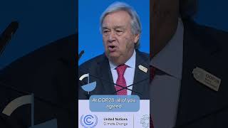 quotIts time to deliverquot  António Guterres urges world leaders COP29 [upl. by Aissatan]