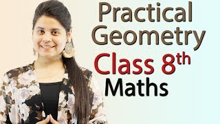 Practical Geometry  Ex 44  Q 1  NCERT Class 8th Maths Solutions [upl. by Euqnom]