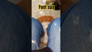 FOOT SPAA DAY IN MY LIFE life gift selfimprovement selfcare [upl. by Vasiliu261]