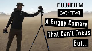 Fuji XT4  A Solo Film Makers Review [upl. by Ambrogino]