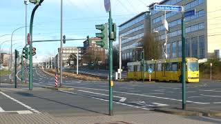 RuhrBahn Alter MWagen Linie 103 Hollestraße in Essen Altendorf [upl. by Adliw]