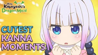 Kannas Cutest Moments  Miss Kobayashis Dragon Maid [upl. by Eirrac]