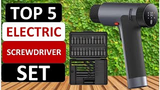 Top 5 Best Electric Screwdriver Set in 2025 on Aliexpress [upl. by Irtimid]