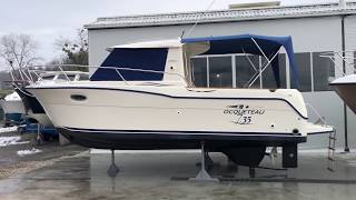 2007 Ocqueteau 735  Nanni 200HP 150H  Plovila Mlakar [upl. by Neufer]