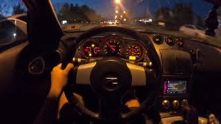 350z Night drive POV [upl. by Amr]