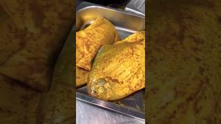 Pamphlet fish fry recipe 🔥🐠🐠shortvideo shortsfeed streetfood shortsviral ytshorts foryou [upl. by Eseerahs]