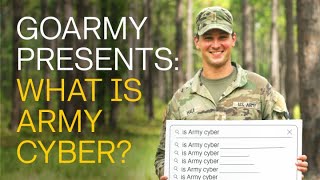 What is Army Cyber  GOARMY​ [upl. by Jeramie]