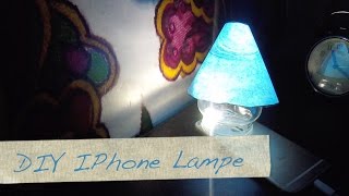 einfach genialer Smartphone Hack  Bau dir eine Nachttischlampe  iPhone  DIY Anleitung [upl. by Ahsaz]