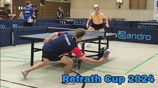 Beim schönsten Ballwechsel ist natürlich Stopp  Miikka OConnor 2092 vs Lukas Bosbach 2284 [upl. by Enamart]