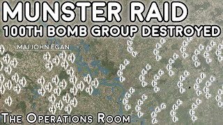 The 100th Bomb Group is Wiped Out  Münster 1943 [upl. by Aicinat]