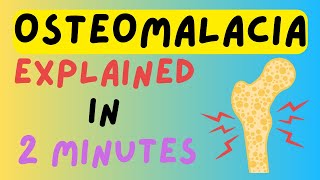 Osteomalacia Explained In 2 Minutes Vitamin D  Calcidiol  Calcitriol  Diagnosis and Treatment [upl. by Valene34]