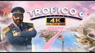 Tropico 6 Gameplay Ep7 no commentary 4K60FPS PC [upl. by Nywra]