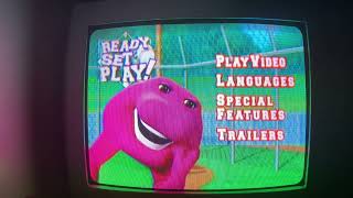 Opening to Barney Ready Set Play 2004 DVD [upl. by Yessak]