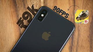 iPhone X Free Fire Test  iPhone X Camera Test  iPhone X Review  iPhone X vs iPhone XR [upl. by Legnalos257]