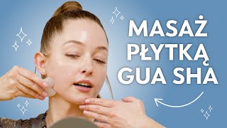 Tutorial MASAŻ twarzy kamieniem GUA SHA  krok po kroku ✅ [upl. by Immac]