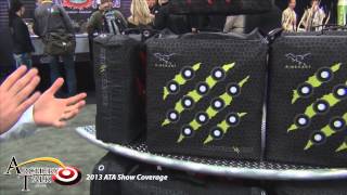 2013 ATA Show  Rinehart Targets  by ArcheryTalkcom [upl. by Yhcir225]