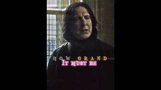 Severs snape edit 🖤💚🐍 l harrypotter edit viralshort 4k hogwarts [upl. by Krefetz]