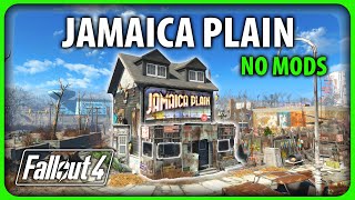 Fallout 4  Rebuilding Jamaica Plain No Mods [upl. by Brawner357]