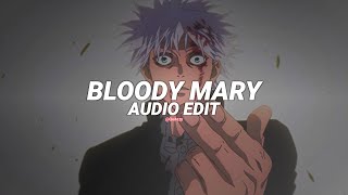 bloody mary  instrumental slowed  reverb lady gaga edit audio [upl. by Aderf]