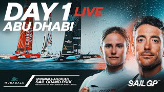 2024 Mubadala Abu Dhabi SailGP presented by Abu Dhabi Sports Council  Day 1 [upl. by Atnohs]