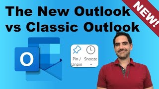 The new vs classic Outlook [upl. by Komara]